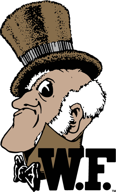 Wake Forest Demon Deacons 1968-1992 Secondary Logo diy iron on heat transfer